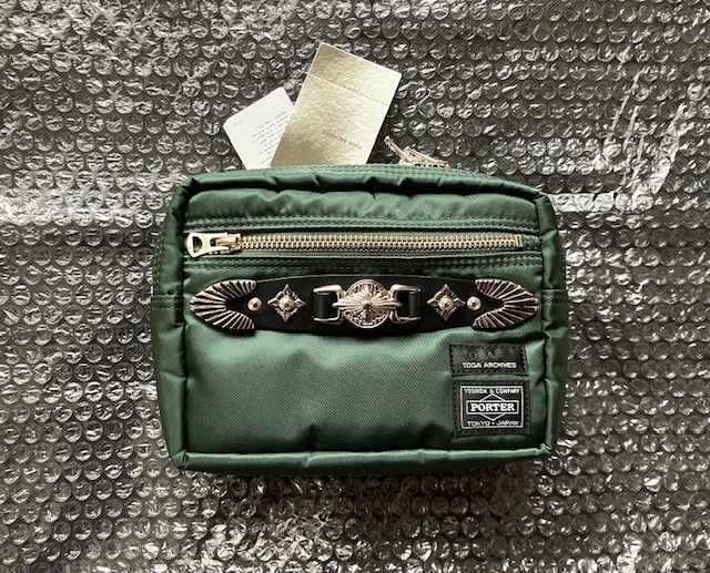 2023 Ss TOGA X PORTER ポーター コラボ ベルト バッグ カーキ 新品 即