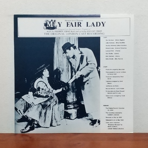 LP/「マイ・フェア・レディ / MY FAIR LADY」オリジナル・ロンドン・キャスト / 美盤!_画像1