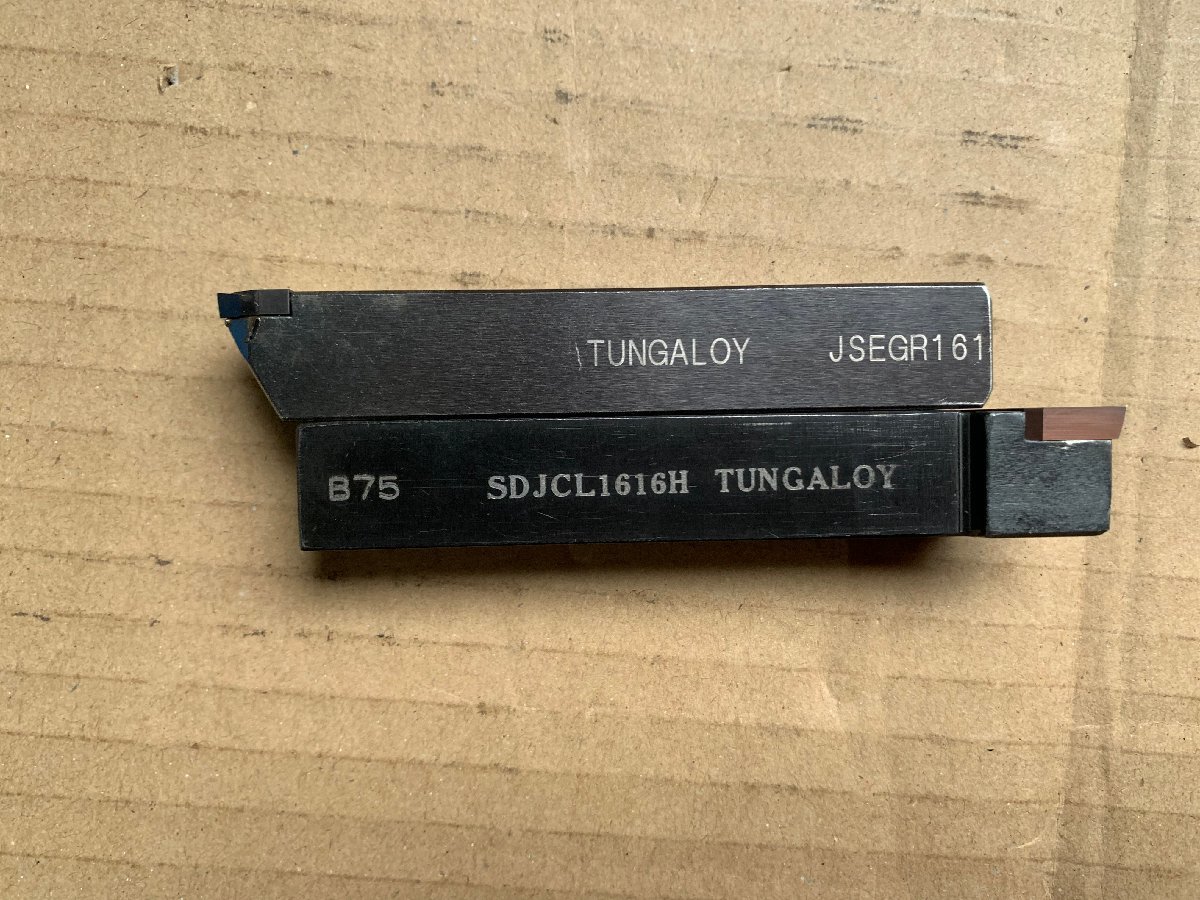 TQ220194 TUNGALOY/タンガロイ 外径用ホルダー １セット（2個） JSEGR 16 + SDJCL 1616H