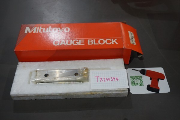 TX200394 ミツトヨ/Mitutoyo ブロックゲージ 611802-04 125mm TX200394 ミツトヨ/Mitutoyo ブロックゲージ 611802-04 125mm