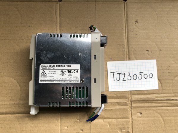 TJ230500 オムロン/OMRON スイッチング・パワーサプライ S8VS-09024S/ED2 CTVロボット搬送装置から外しました。_画像1