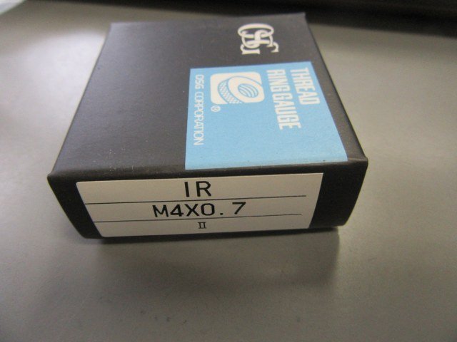 TX220251　*新品*　リングゲージ　OSG オーエスジー　M4X0.7 IRⅡ_画像3