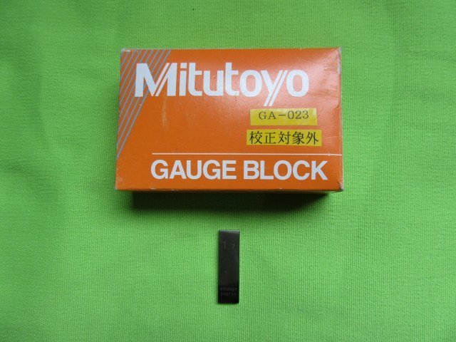 TX230128 ブロックゲージ ミツトヨ/Mitutoyo 1.7mm_画像1