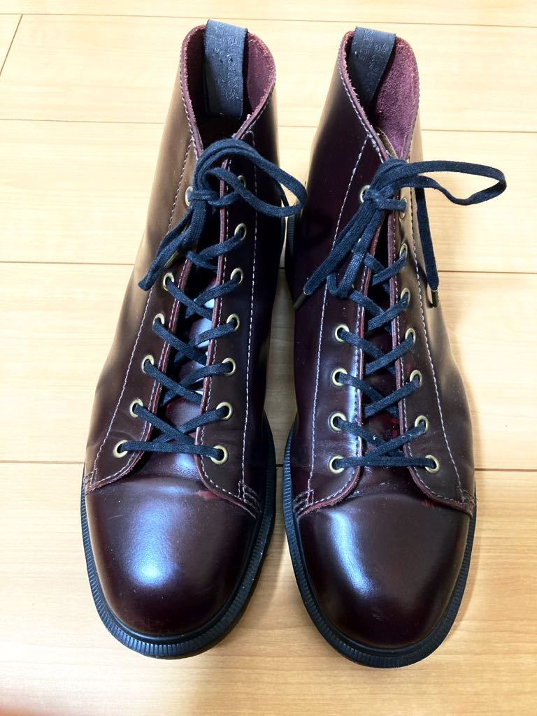 新品 Dr. Martens モンキーブーツ チェリーレッド 英国製 UK10-