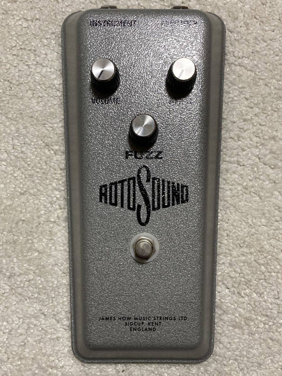 ROTOSOUND RFB1 ファズ ほぼ未使用 1960's limited edition fuzz pedal reissue Jimmy Page トーンベンダー 英国製 fuzz box MK3