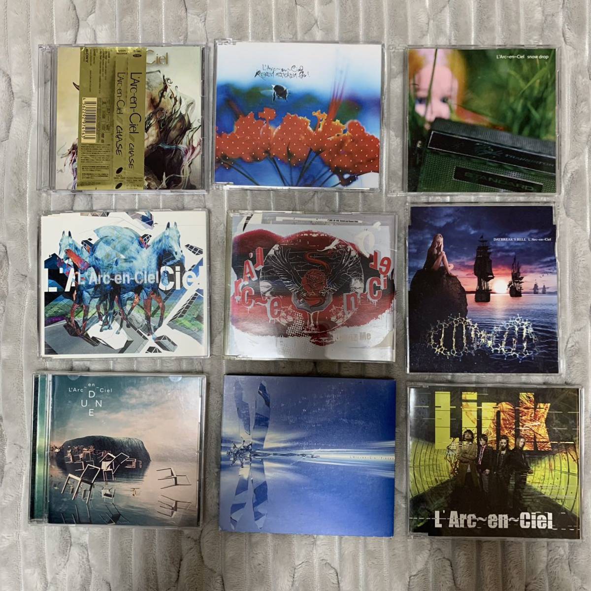 引退】L'Arc~en~Ciel アルバム シングル CD まとめ売り DVD付き含む