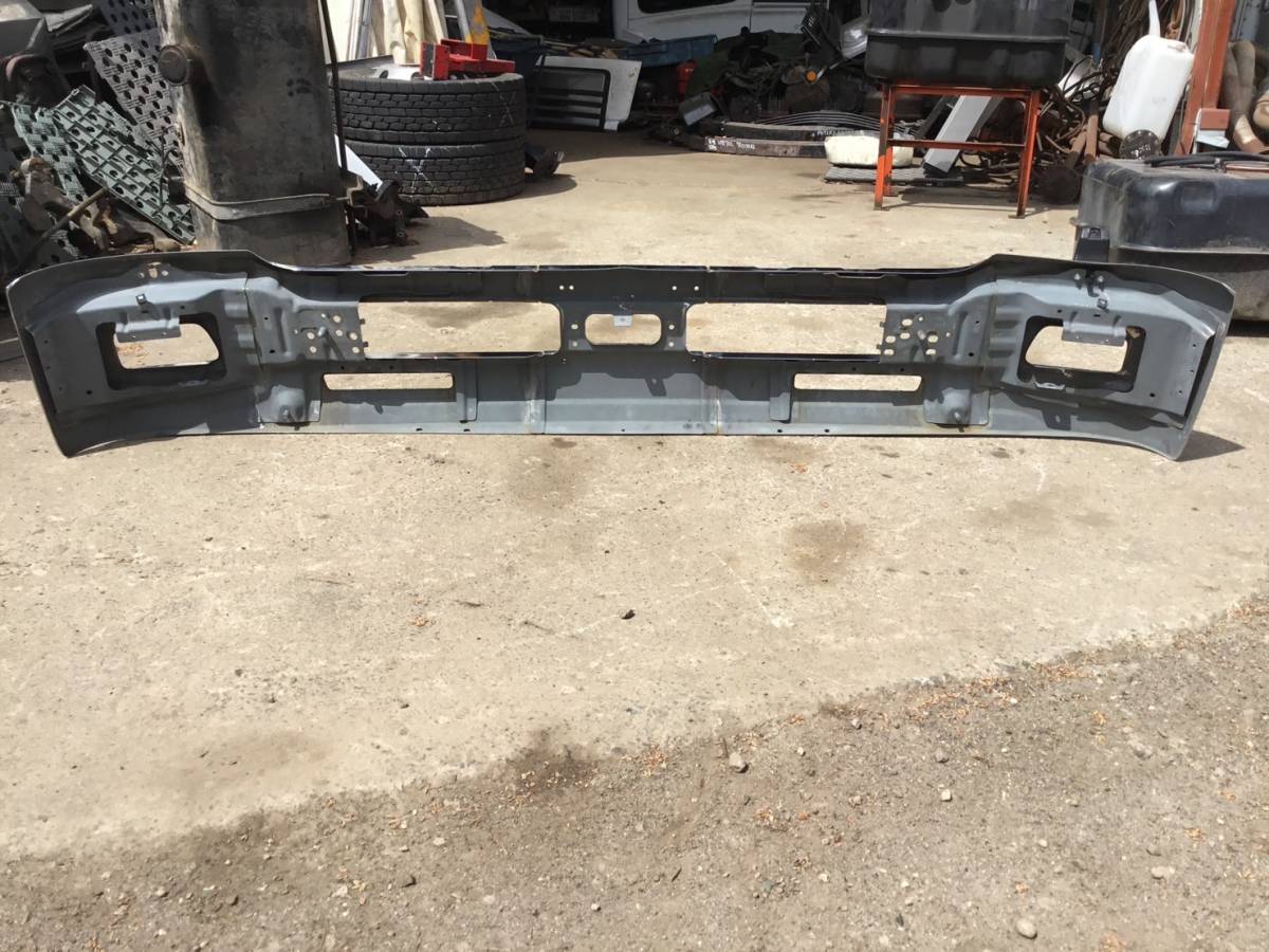  Isuzu Forward wide original plating front bumper necessary metal plate F 230415 same day shipping possible Yahoo auc 230×48×24