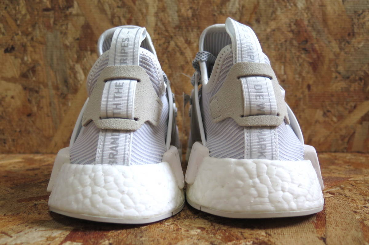 新品☆本物 ADIDAS ORIGINALS NMD XR1 PK TRIPLE WHITE US6 23cm PRIMEKNIT アディダス エヌエムディープライムニット オリジナル_画像8