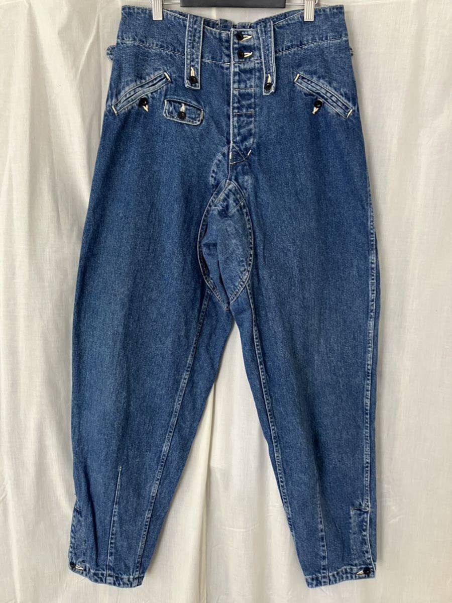 80s KATHARINE HAMNETT キャサリンハムネット デニムパンツ 80年代
