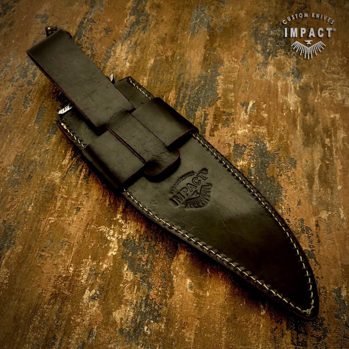 ☆全長41.5cm イギリス IMPACT製 カスタム ナイフ ブルホーン ☆全長41.5cm イギリス IMPACT製 カスタム ナイフ ブルホーン