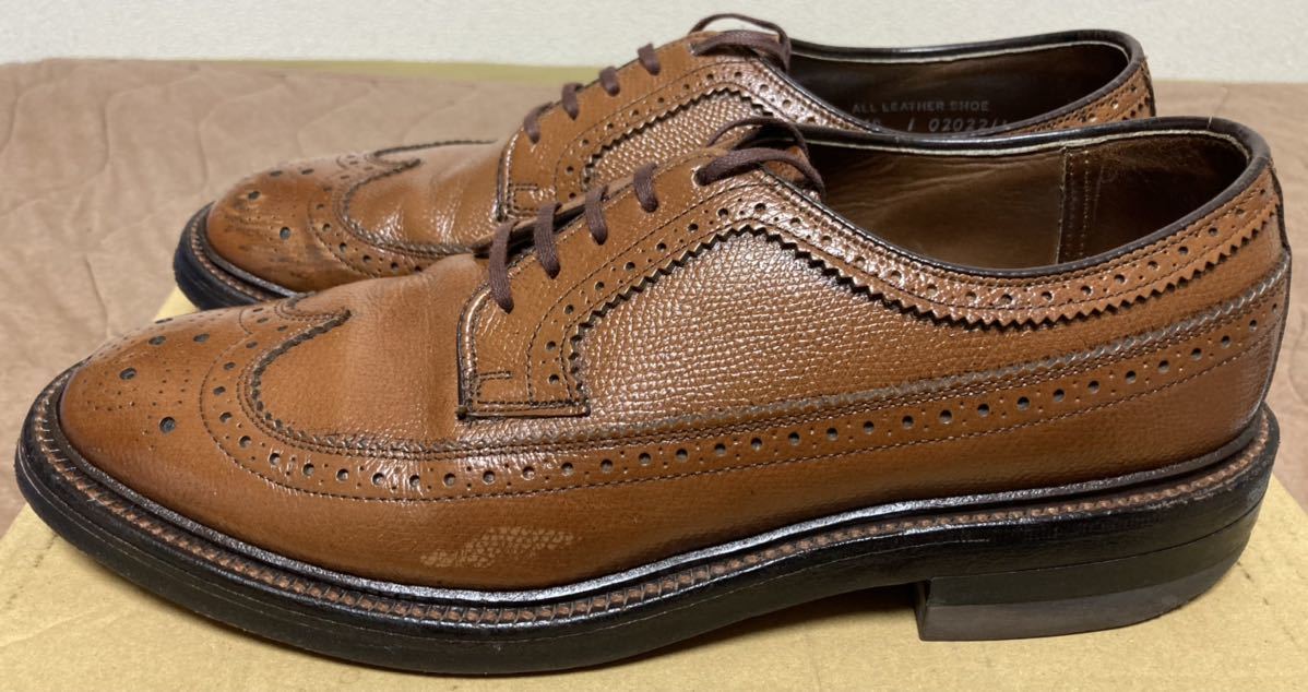 アメリカ古靴 Comfort PLUS US7.5 25.0cm 25.5cm　florsheim allen edmonds alden j.m.weston paraboot edward green crockett&jones 旧_画像2