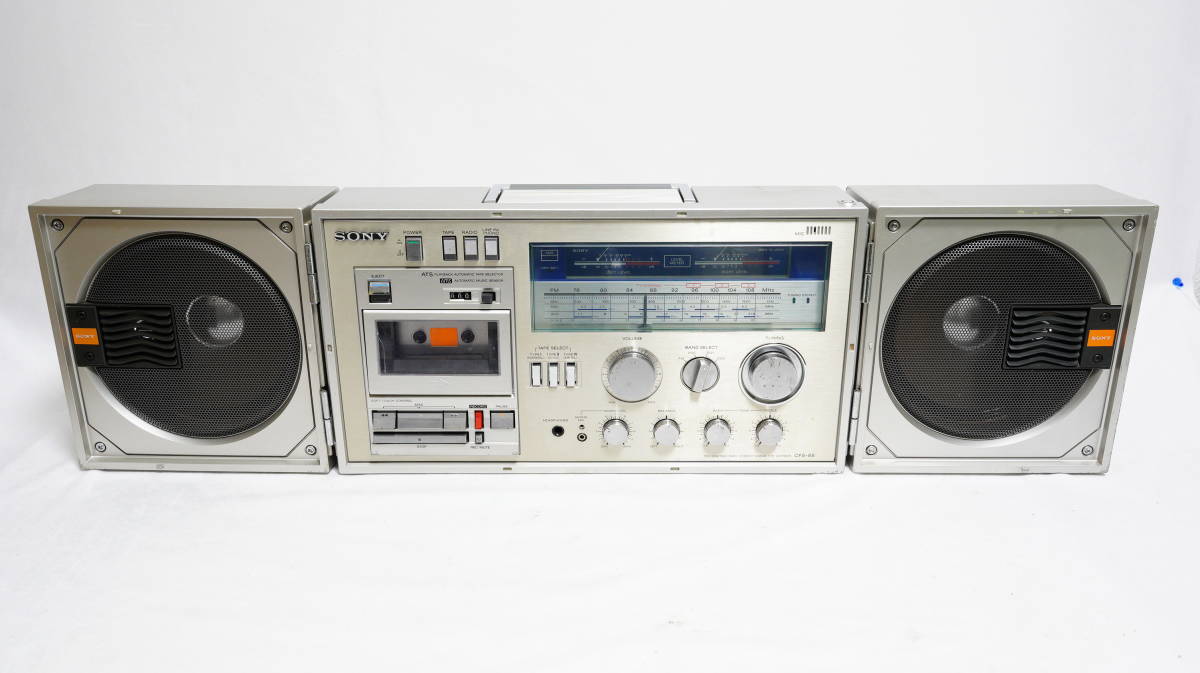 95%以上節約 SONY レトロ ラジカセ CFS-88 現状品 epageuae.com