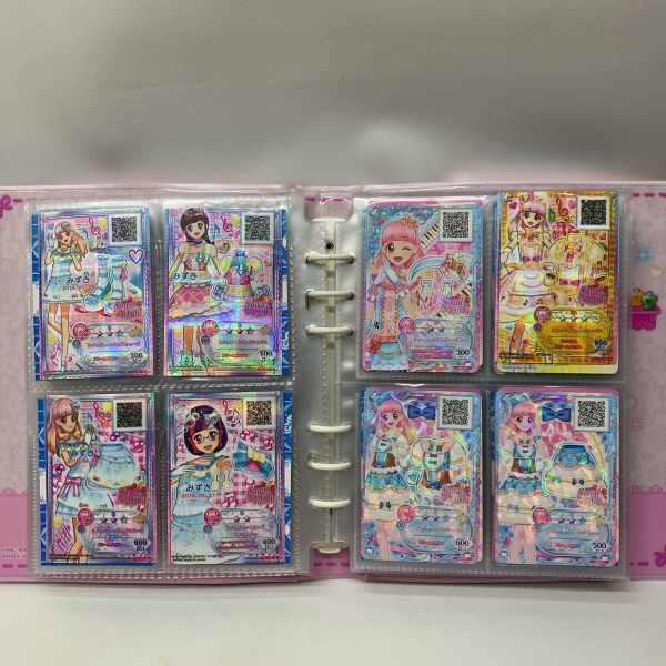 【まとめて】女の子　女児　カード　カードダス　アイカツ　プリキュア　おもちゃ　カードホルダー_画像4