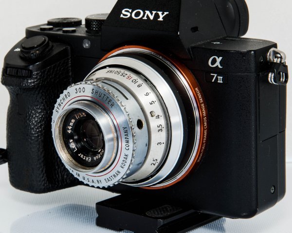 Kodak Ektar 44mm f/3.5 コダックシグネット35のレンズをSONYの Kodak Ektar 44mm f/3.5 コダックシグネット35のレンズをSONYの