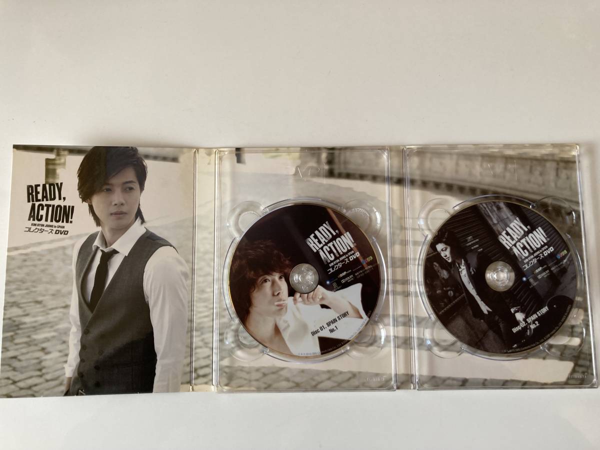 DVD「READY,ACTION! KIM HYUN JOONG in SPAIN コレクターズDVD キム・ヒョンジュン」2枚組の画像3
