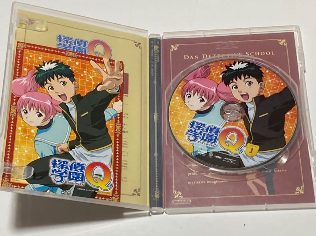 日本製】 アニメ 探偵学園Q DVD 全12巻セット 初回限定特典 収納BOX＆