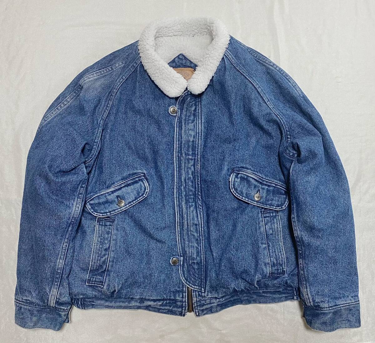 90s Levi's リーバイス シルバーメダル 75409 -4817 デニム ボア ジャケット X- LARGE アメリカ製　MADE IN USA