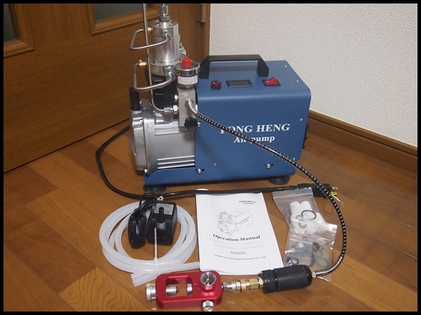 プランと料金 自動停止装置付き 高圧コンプレッサー ☆ 4500psi 300bar 30mpa その他
