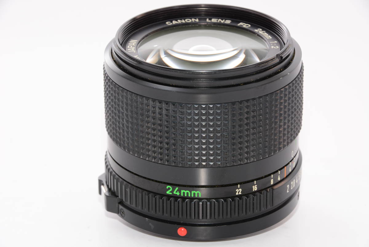 外観特上級】Canon LENS FD 24mm 1:2 キャノン #t2535 | charcas.gob.mx