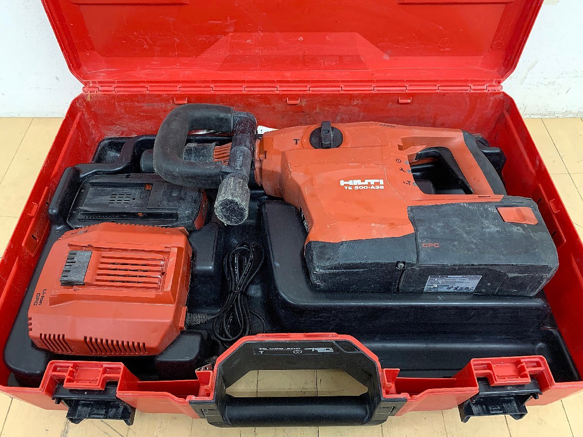 HILTI ヒルティ マックスブレーカー TE500-A36 本体/充電器/バッテリー