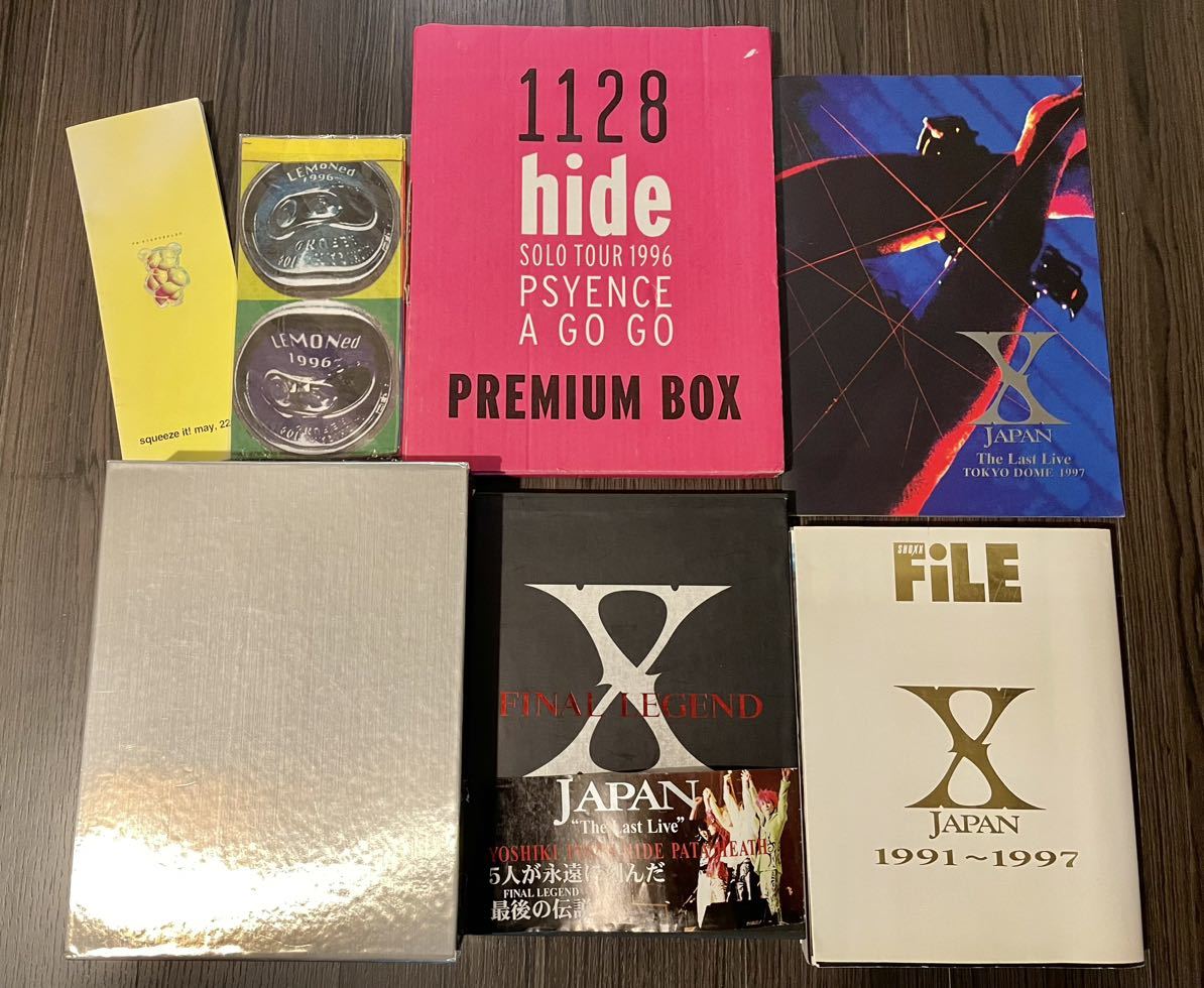 代購代標第一品牌-樂淘letao-X JAPAN 写真集等5点セット中古YOSHIKI