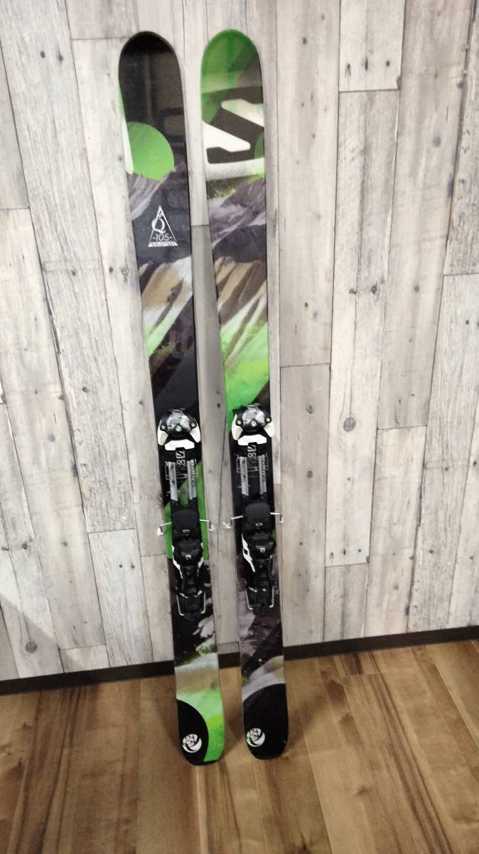 完売 174cm Q105 SALOMON 2014モデル GUARDIAN13 K01 細かい傷あり