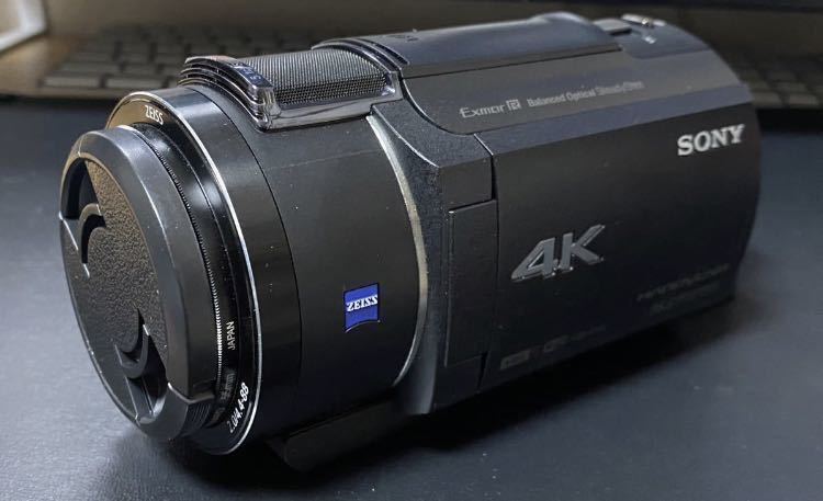 SONY FDR-AX40 4Kデジタルビデオカメラ ハンディカム 広角レンズおまけ