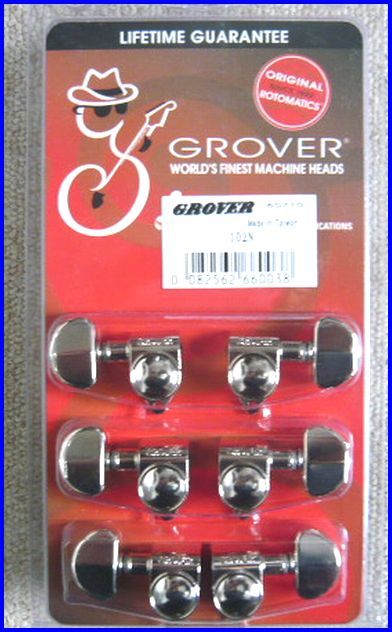 新作人気商品 GROVER 102-N ＬＰタイプペグセット グローバー3x3