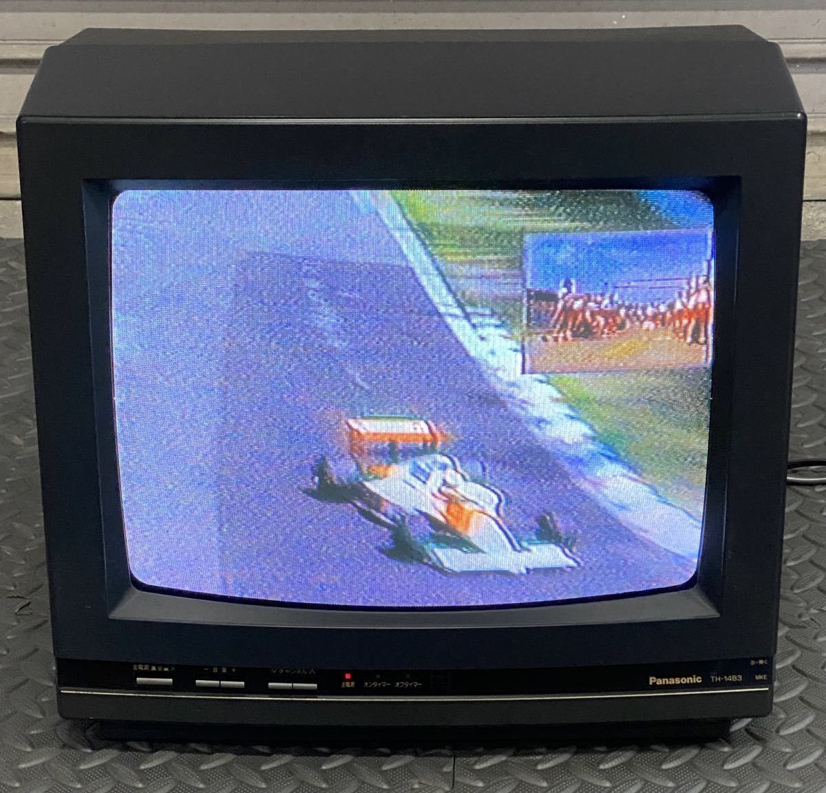 通電】OK Panasonic パナソニック カラーテレビ ブラウン管 テレビ