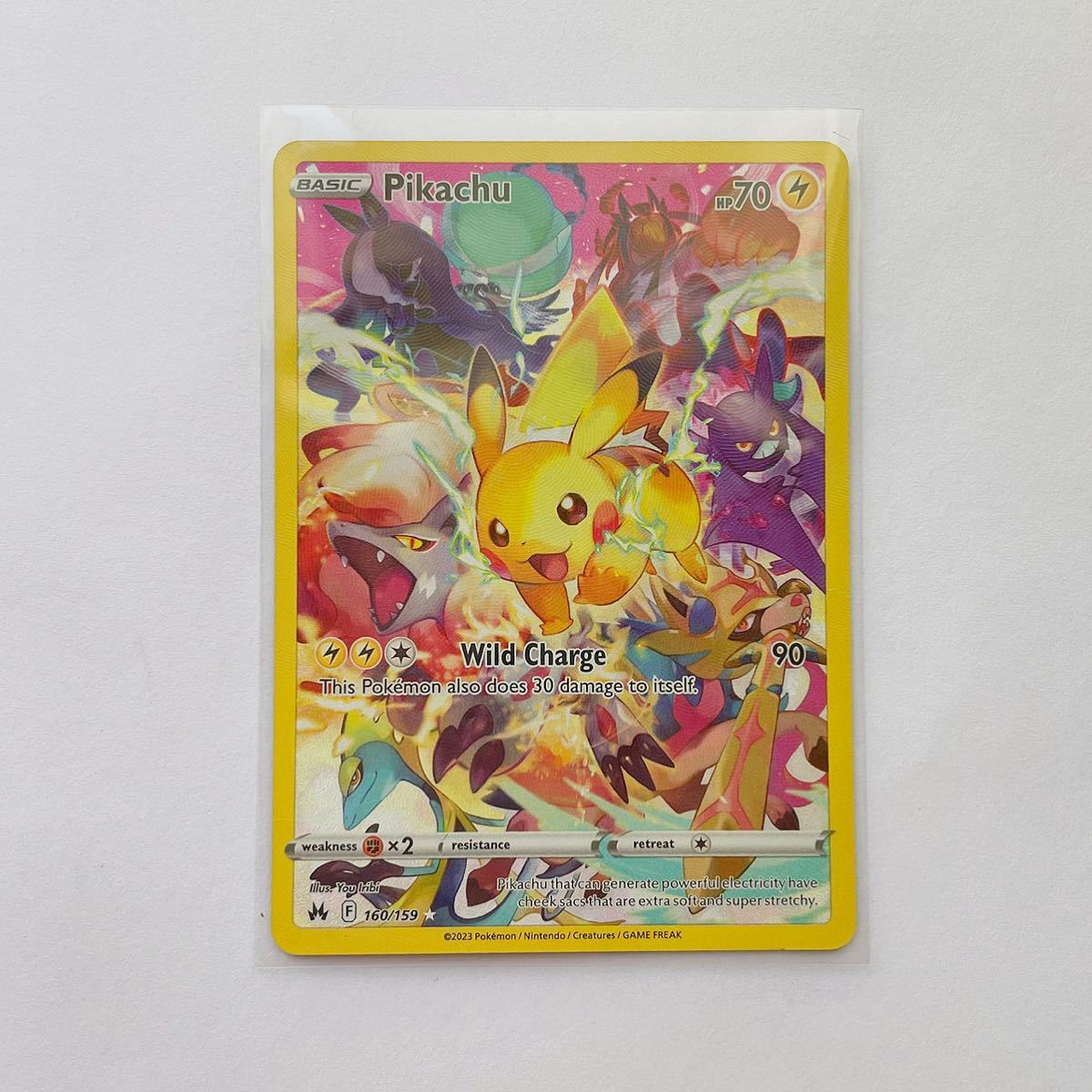 非常に高い品質 【新品】ピカチュウ Pikachu 英語 バージョン 160/159