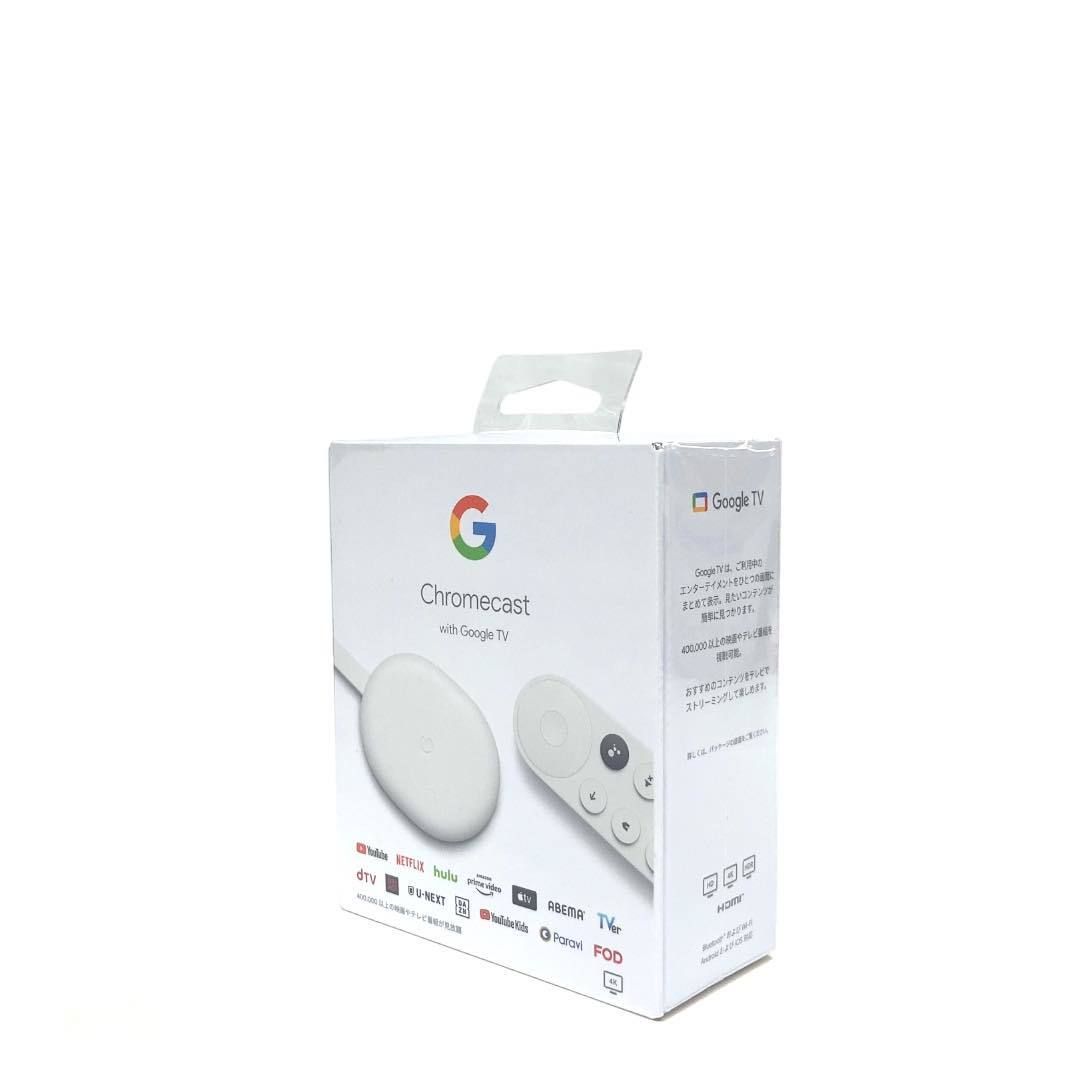 買物 未開封 Chromecast with Google TV 4Kモデル nmef.com