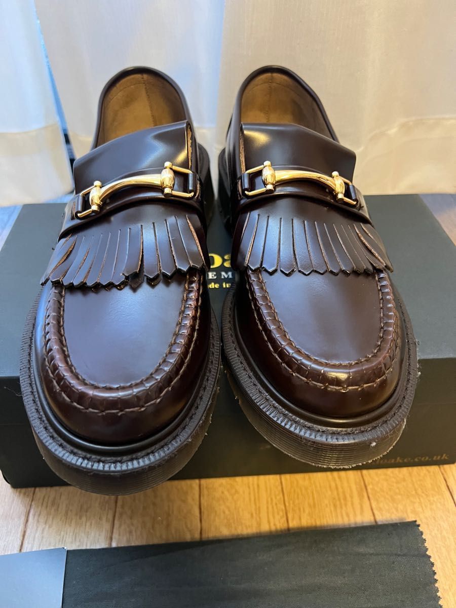 新品未使用】Loake 1880 ビットキルトローファー 茶 7 2/1 | alfasaac.com