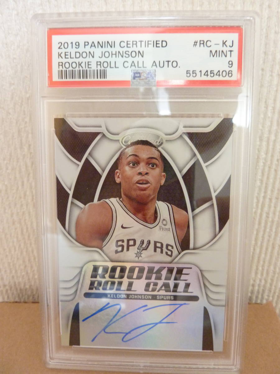 2019-20 Panini Certified [KELDON JOHNSON] Rookie Roll Call Auto