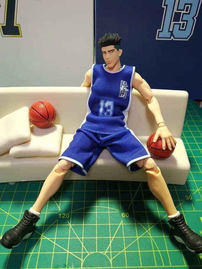 即納】スラムダンク 1/10 可動フィギュア 福田吉兆 13号 陵南 青 即納】スラムダンク 1/10 可動フィギュア 福田吉兆 13号 陵南 青