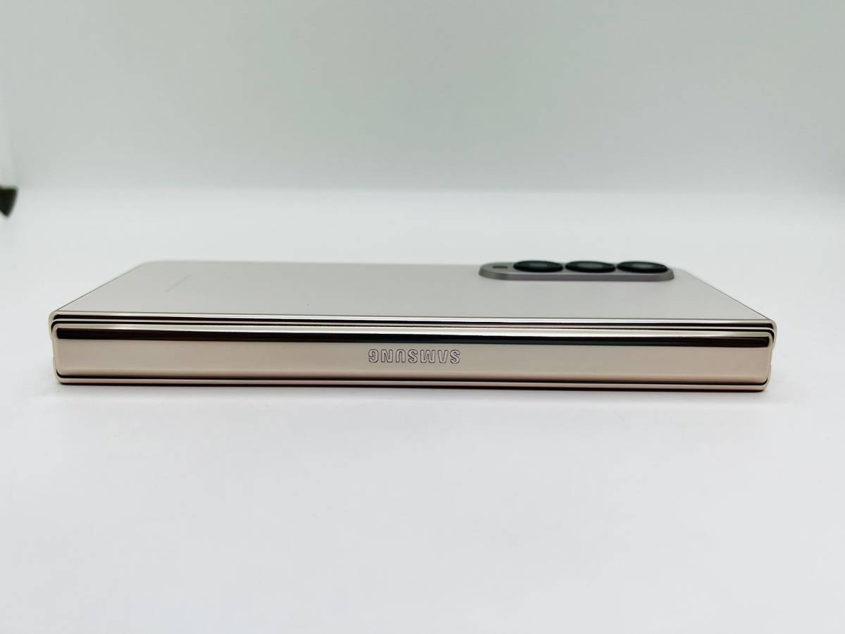 [3059] 美品 Galaxy Z Fold4 5G 256GB ベージュ SIMフリー 折畳み式スマホ android最新スマホ本体 折りたためるスマホ スピード発送