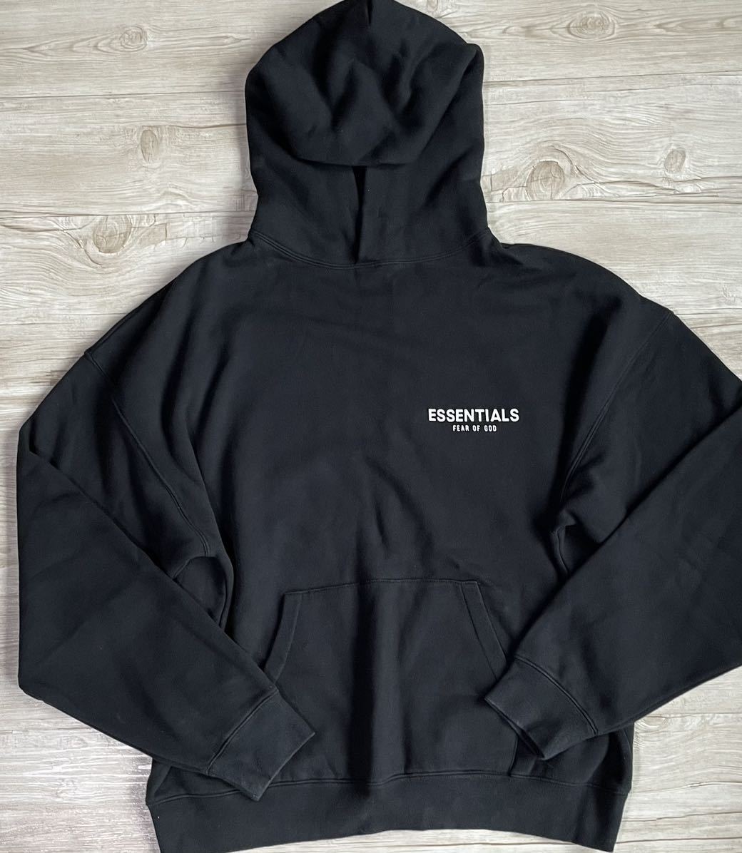 初期 1st 黒 FOG ESSENTIALS エッセンシャルズ パーカー 初期 1st 黒 FOG ESSENTIALS エッセンシャルズ パーカー