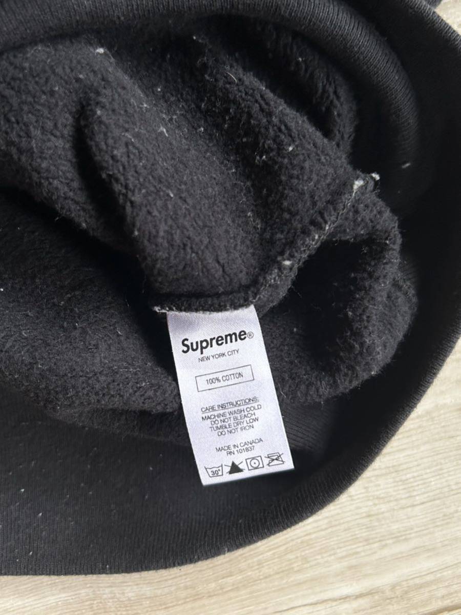 Supreme シュプリーム 18AW クルーネック XL crewneck 黒 ブラック スウェットクルー トレーナー スウェット