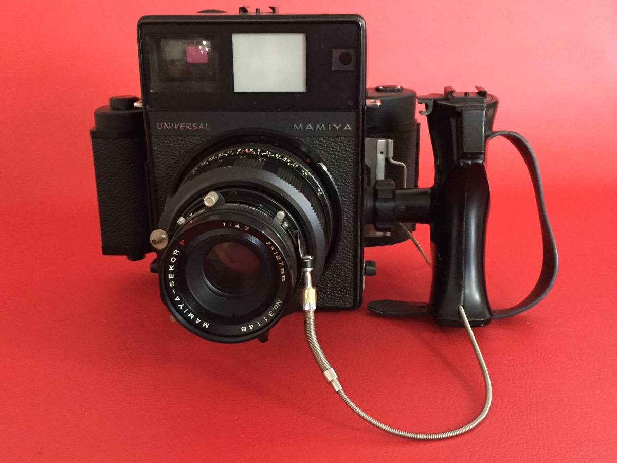 ☆MAMIYA マミヤ、UNIVERSAL 1:4.7 F=127mm フィルムカメラ ...