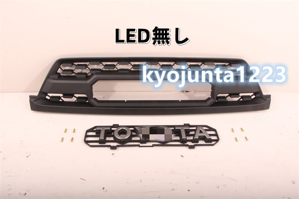 ハイラックスサーフ215 前期 02-05 LED タコマ風 グリル LED無し