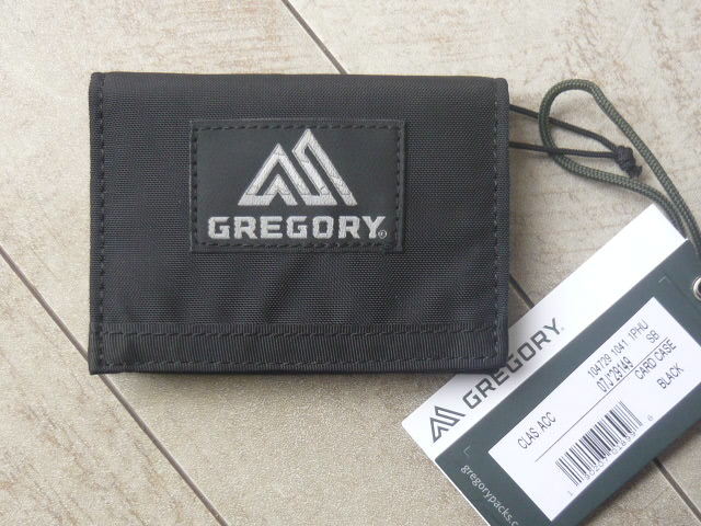 GREGORY カードケース 新品 ブラック CARD CASE グレゴリー