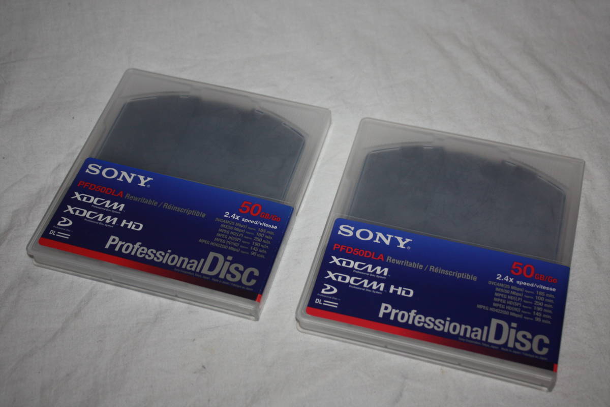 直営店に限定 送料無料! SONY PFD50DLA XDCAMディスク 2枚セット (検:PDW-、HDW-、PXW-、HXR-、PMW-、HVR-) プロ用、業務用 直営店に限定 送料無料! SONY PFD50DLA XDCAMディスク 2枚セット (検:PDW-、HDW-、PXW-、HXR-、PMW-、HVR-) プロ用、業務用