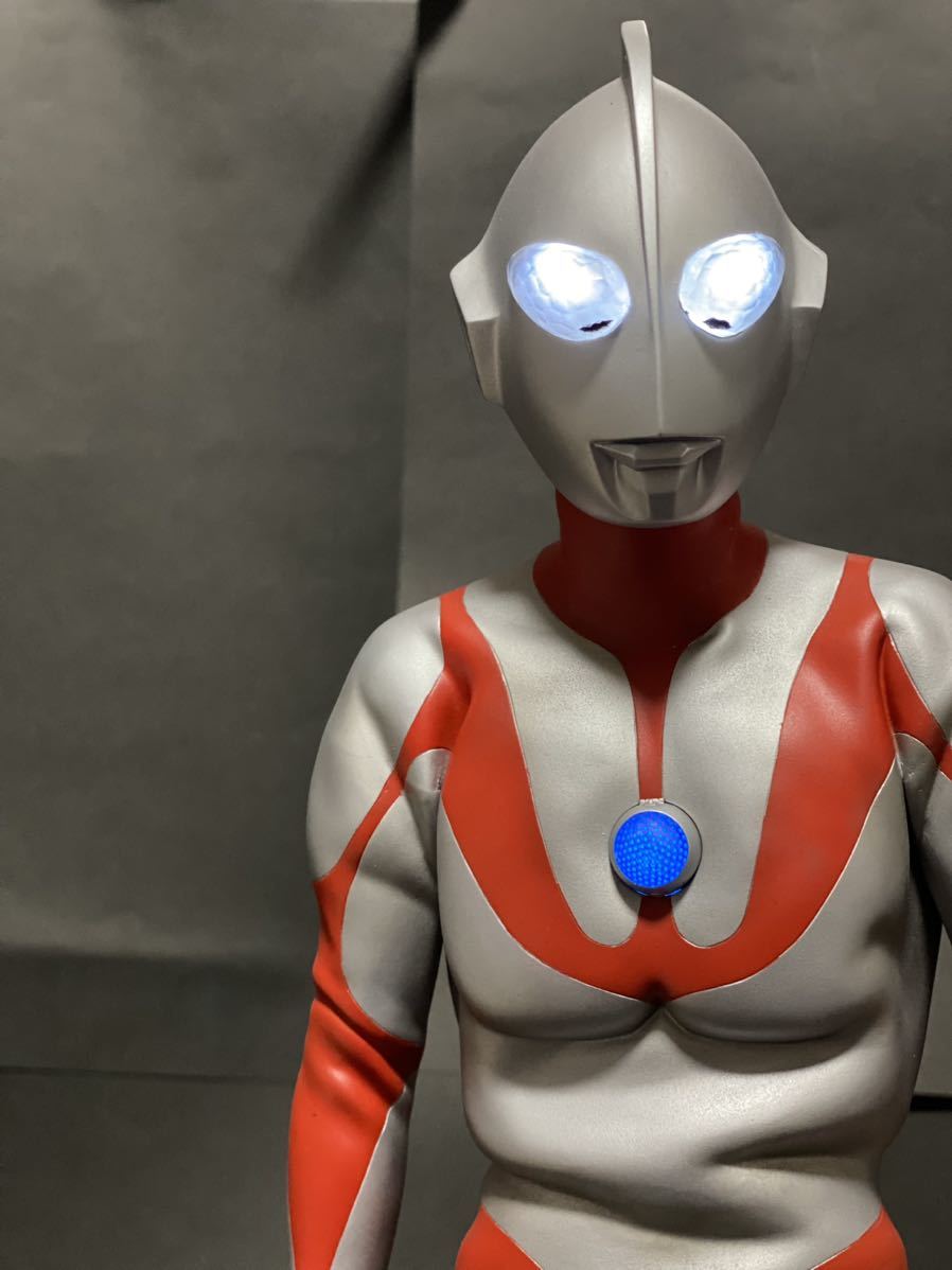 海洋堂 メガソフビ ウルトラマン Bタイプ 電飾改修完成品