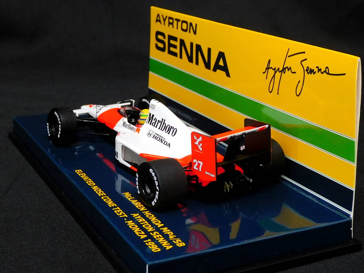 1/43 マクラーレン MP4/5B A.セナ テストカー モンツァ 1990 マルボロ