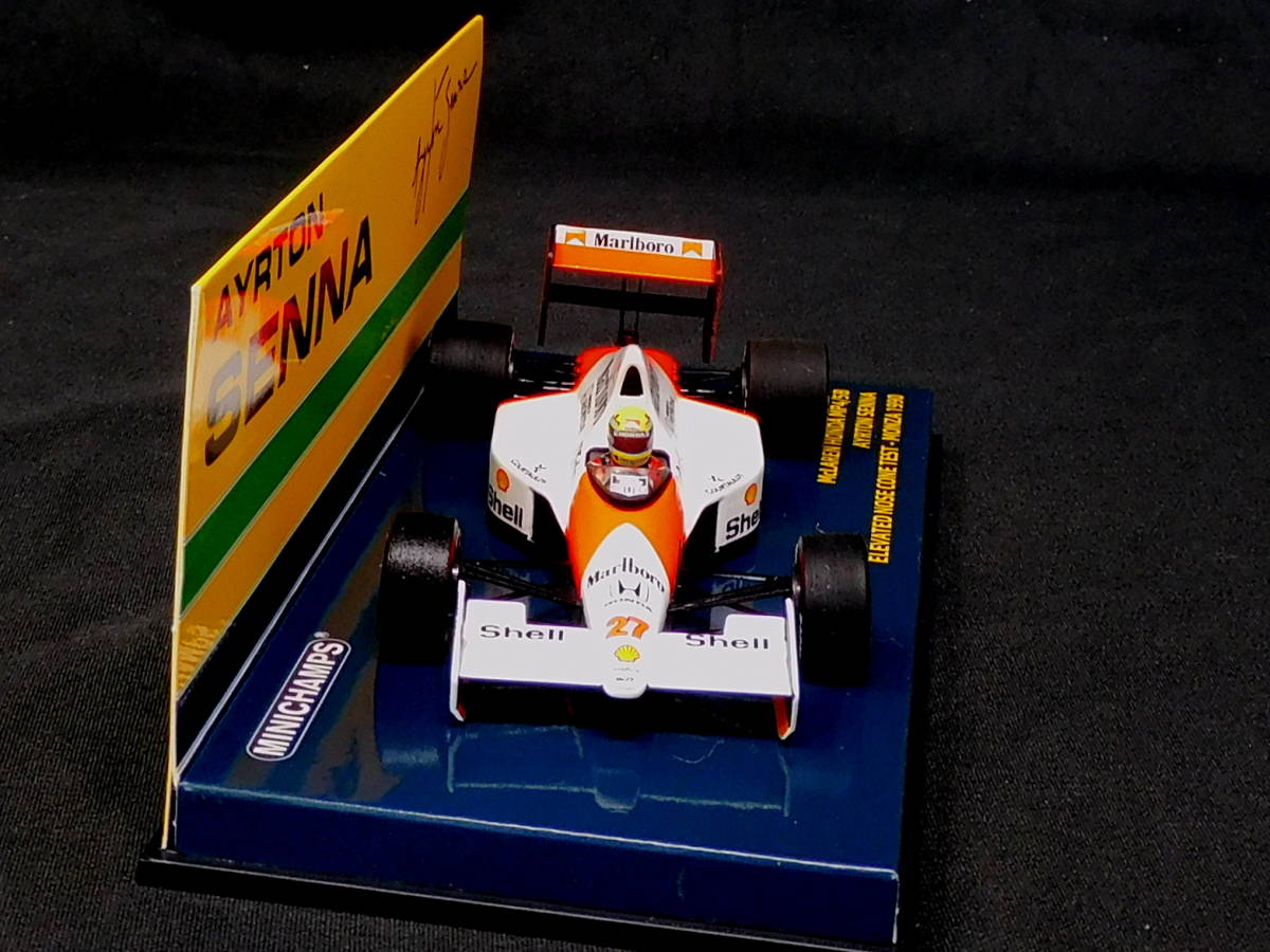 1/43 マクラーレン MP4/5B A.セナ テストカー モンツァ 1990 マルボロ