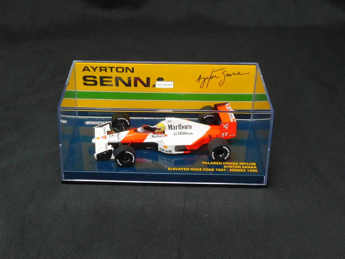 1/43 マクラーレン MP4/5B A.セナ テストカー モンツァ 1990 マルボロ