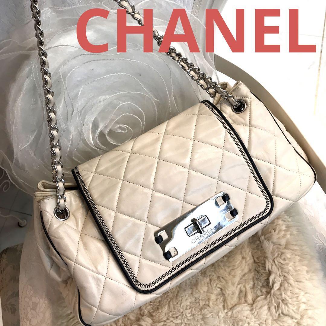 経典ブランド CHANEL 2.55 チェーンショルダーバッグ マトラッセ ロゴ