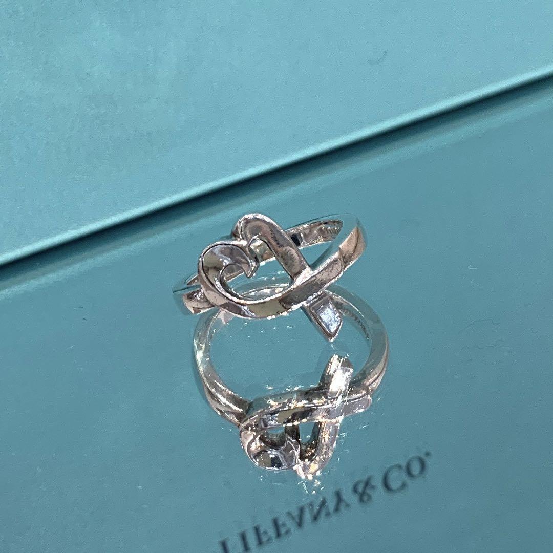 美品 Tiffany&Co ラヴィングハート リング シルバー 12号|PayPayフリマ