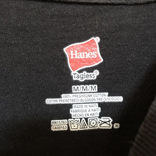 ヘインズ 半袖Tシャツ　アマゾンプライムデー　デカロゴ　企業ロゴ　黒27 古着　人気　希少デザイン　amazon　ビッグロゴ　総柄　2017_画像10