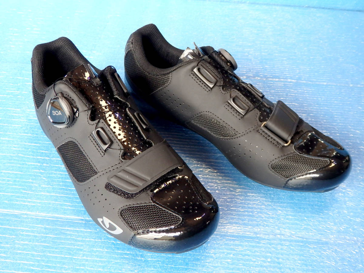 EU42(27cm)* GIROjiroTRANS BOA HV black binding shoes.5