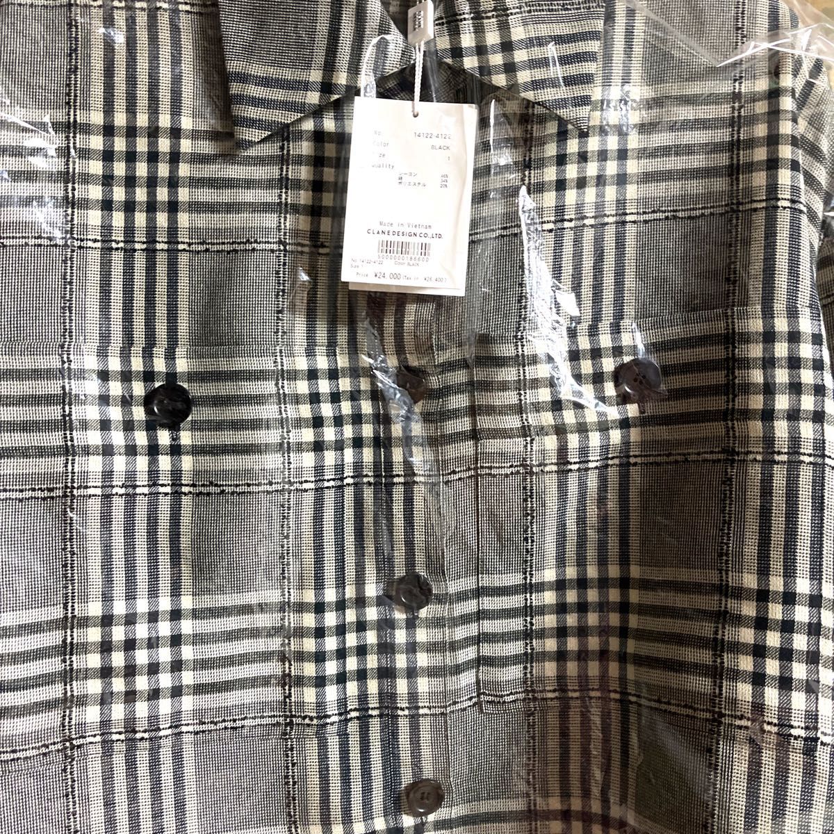 CLANE LOOP LINE CHECK SHORT SHIRT